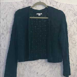 American Eagle | Cropped Emerald Green Sweater